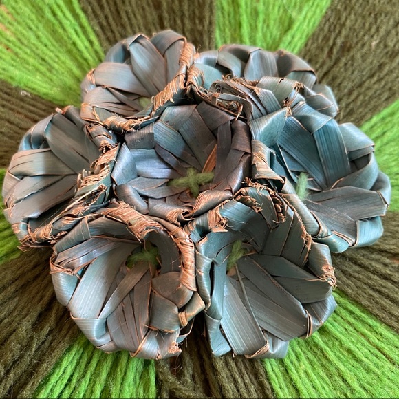 Vintage Straw Purse - Picture 7 of 8